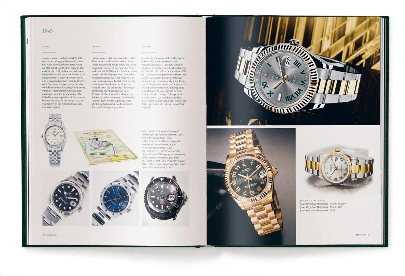 Koffietafelboek The Watch Book Rolex, 3e geüpdatete en uitgebreide editie van Gisbert L. Brunner