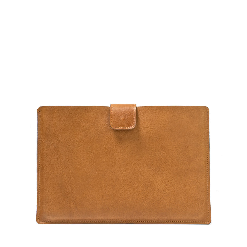 Leren Hoes MacBook - Geometric Goods