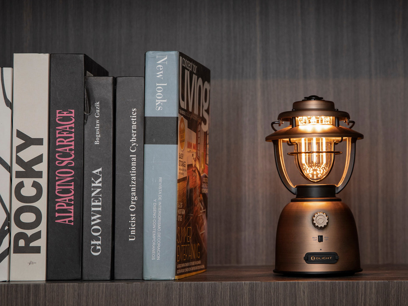 Retro Lantaarn Olantern Stretch Koper - Olight