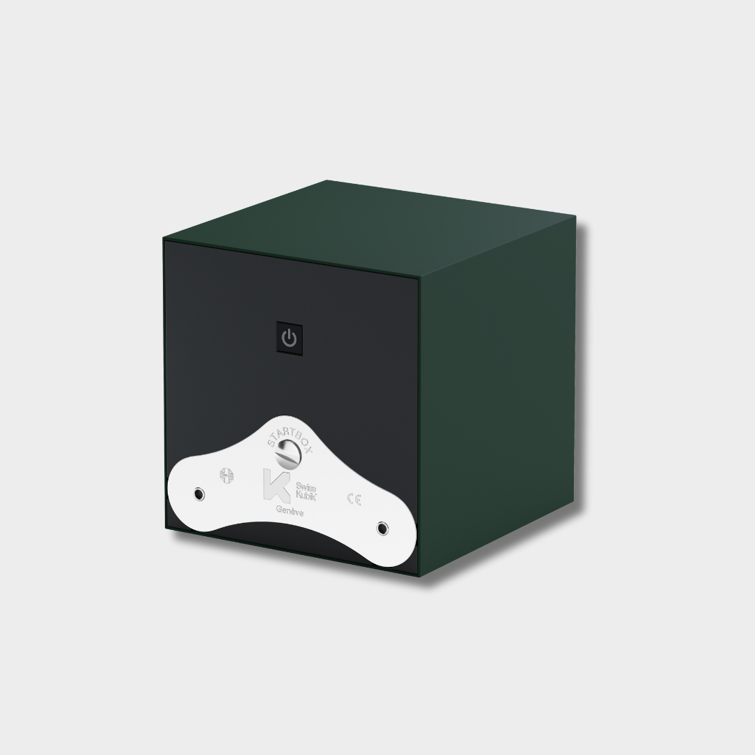 Watch Winder Startbox Donkergroen - SwissKubik