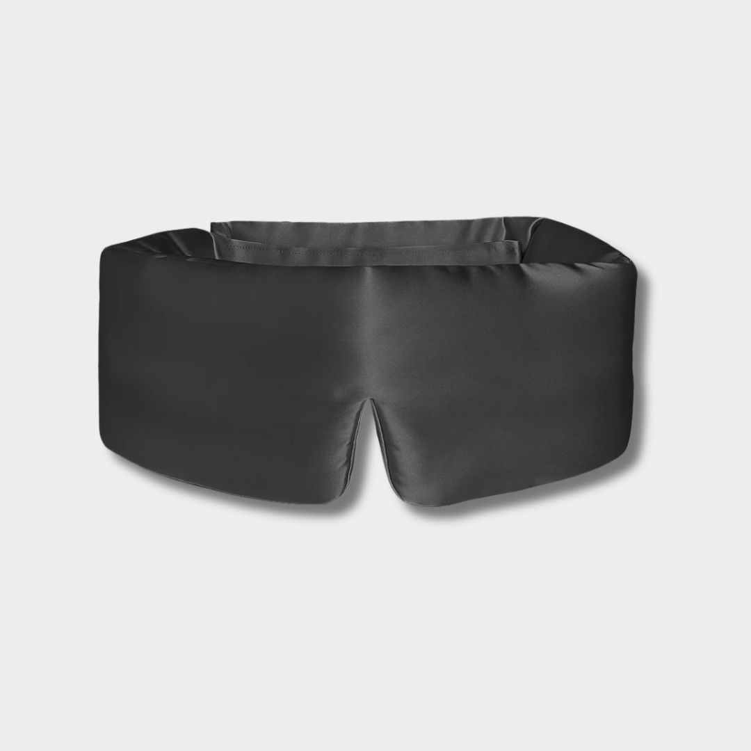 100% Zijde Slaapmasker voor Diepe Slaap Grijs - Moonhaven