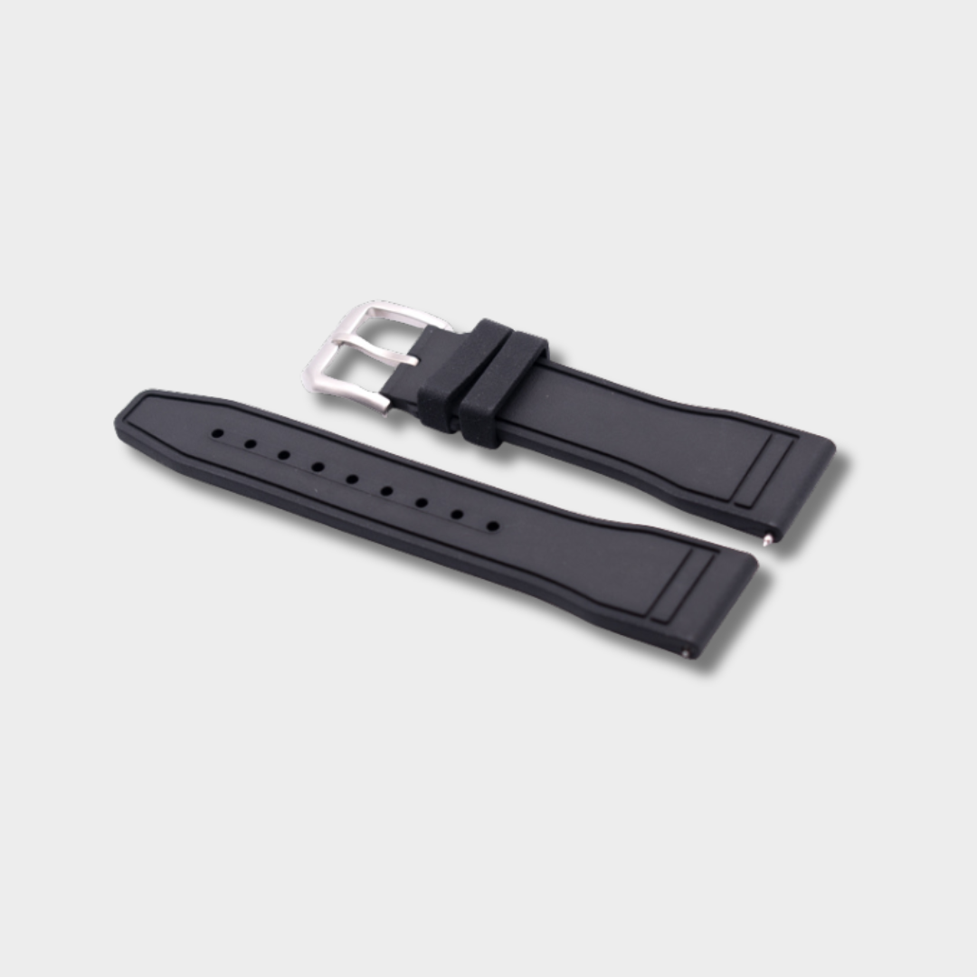 Horlogebandje Premium Rubber IWC Style - De Horlogebanden Specialist