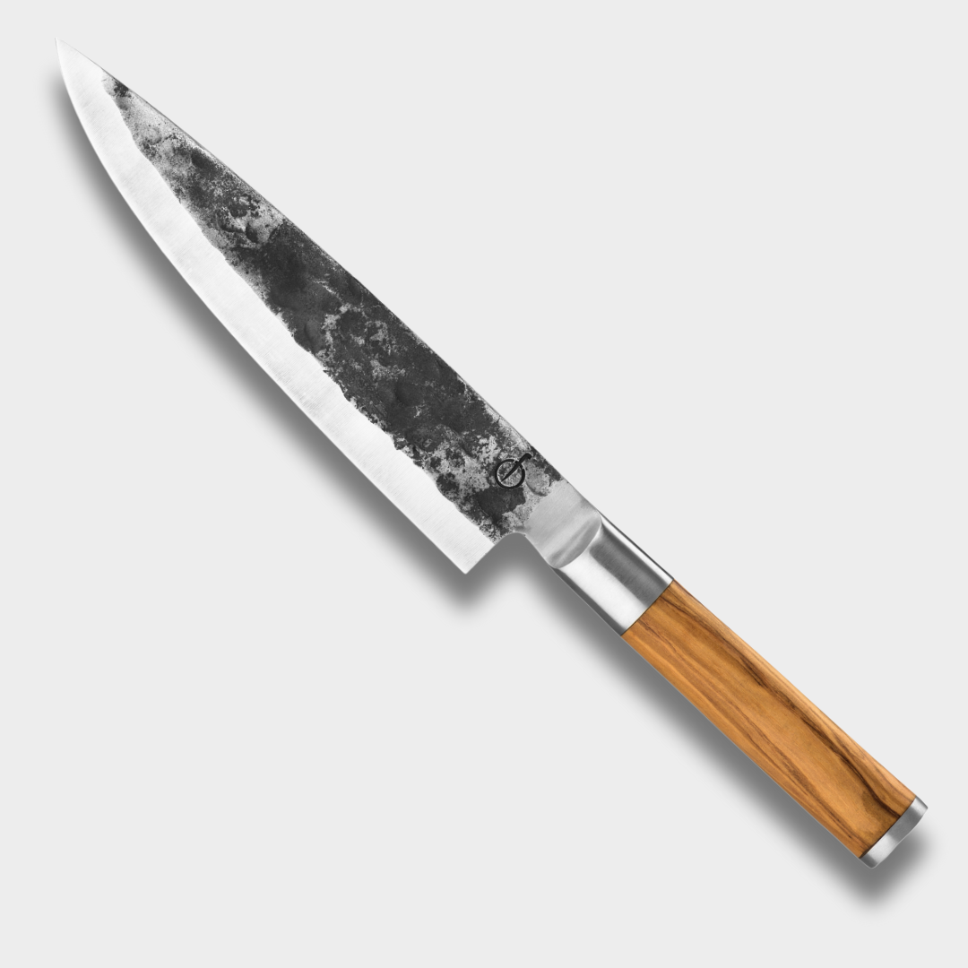 Forged Olijfhout Koksmes