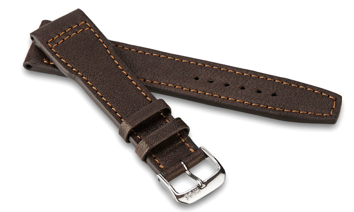 Horlogeband Bio Leer Landsberg Bruin