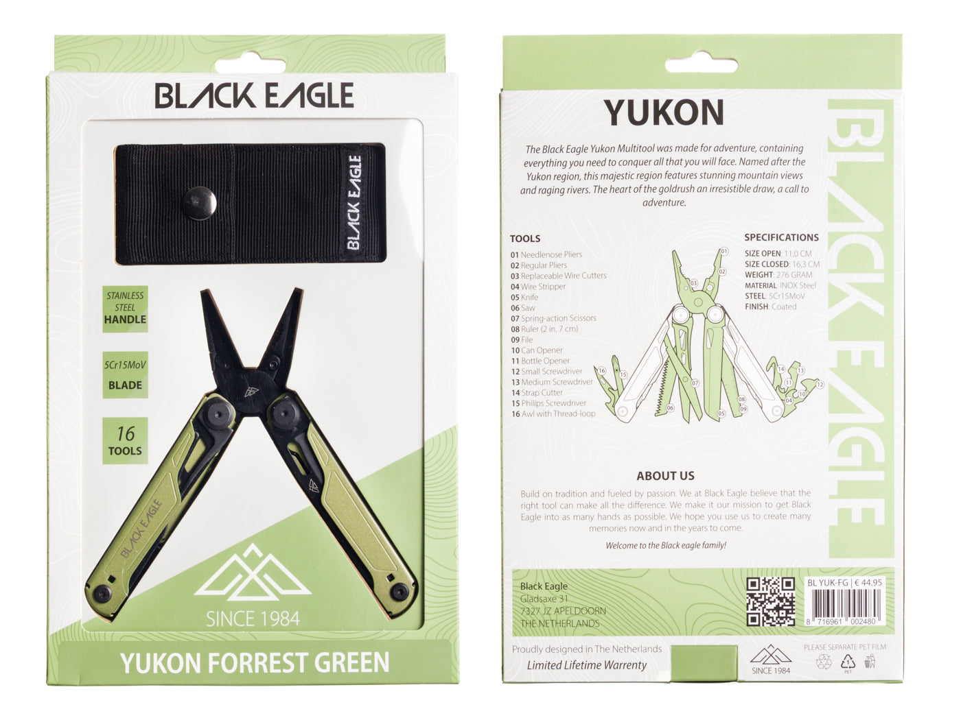 Yukon Multitool  - Black Eagle
