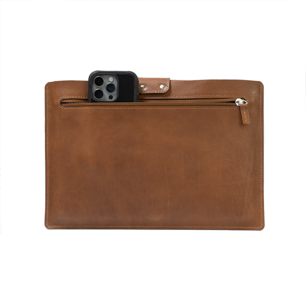 Leren Hoes MacBook - Geometric Goods