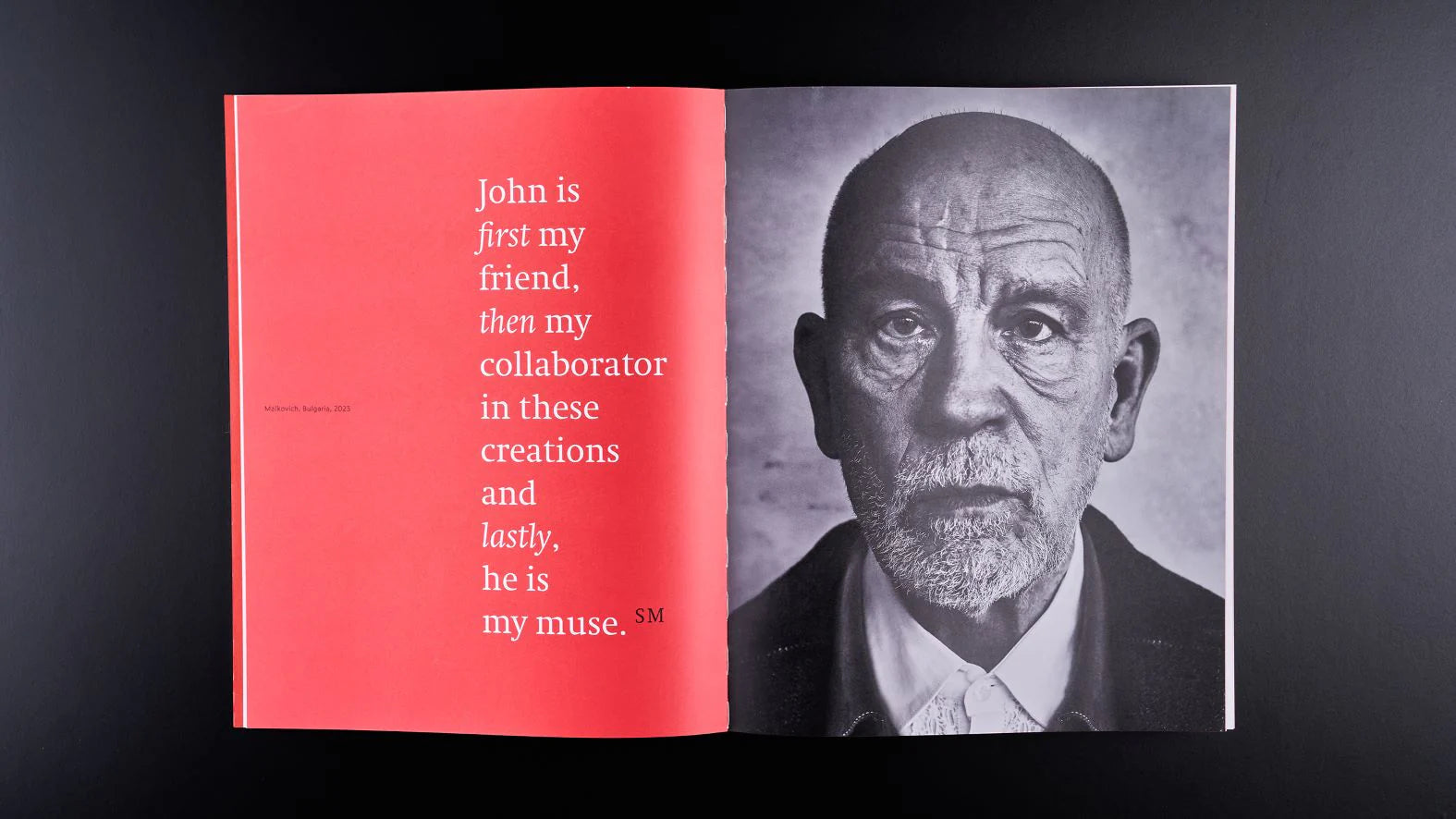 Fotoboek Malkovich Then Came John van Sandro Miller (Collector's Edition)
