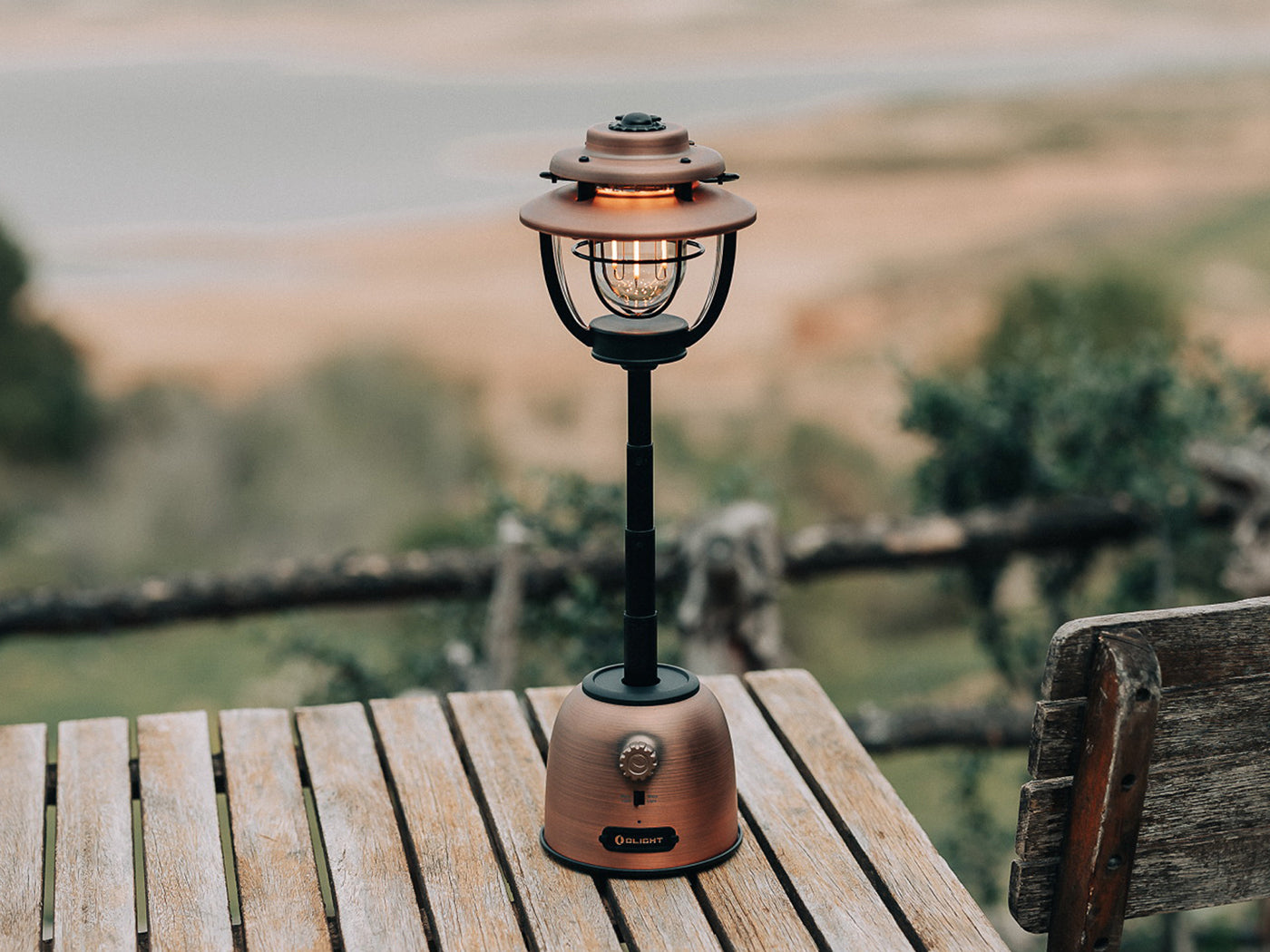 Retro Lantaarn Olantern Stretch Koper - Olight