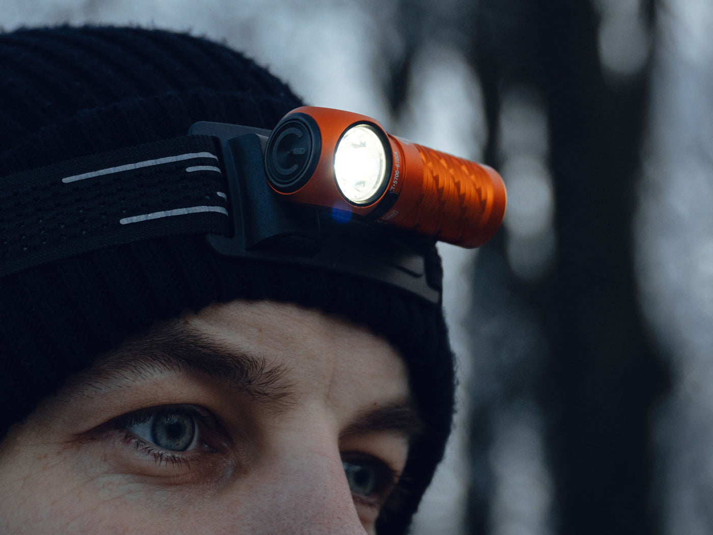 Zaklamp Perun 3 Mini Premium Oranje - Olight