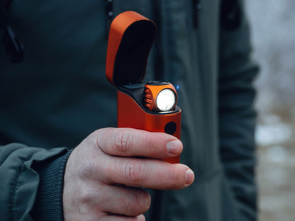 Zaklamp Perun 3 Mini Premium Oranje - Olight