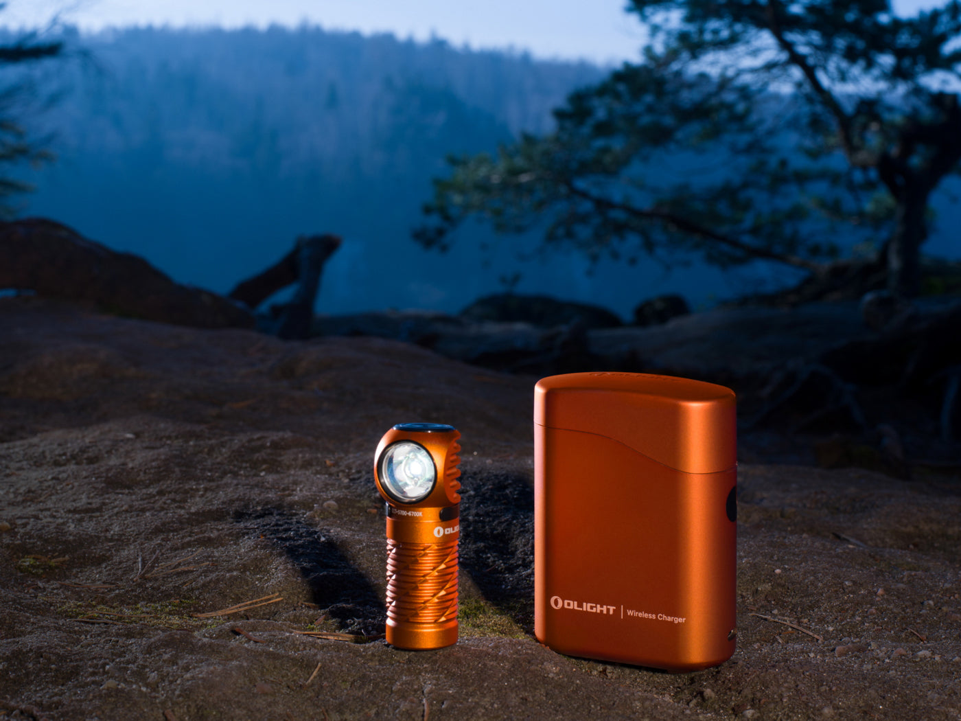 Zaklamp Perun 3 Mini Premium Oranje - Olight
