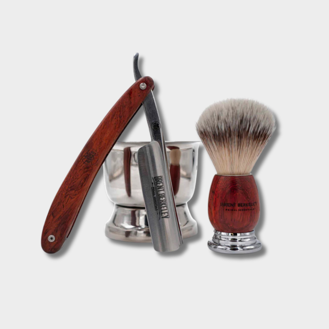 Straight Razor Shaving Set - Brent Berkeley