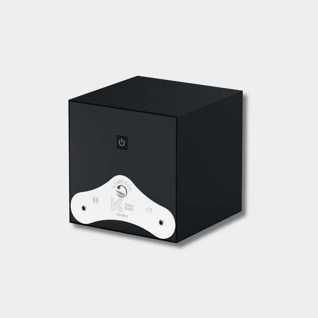 Watch Winder Startbox Black - SwissKubik