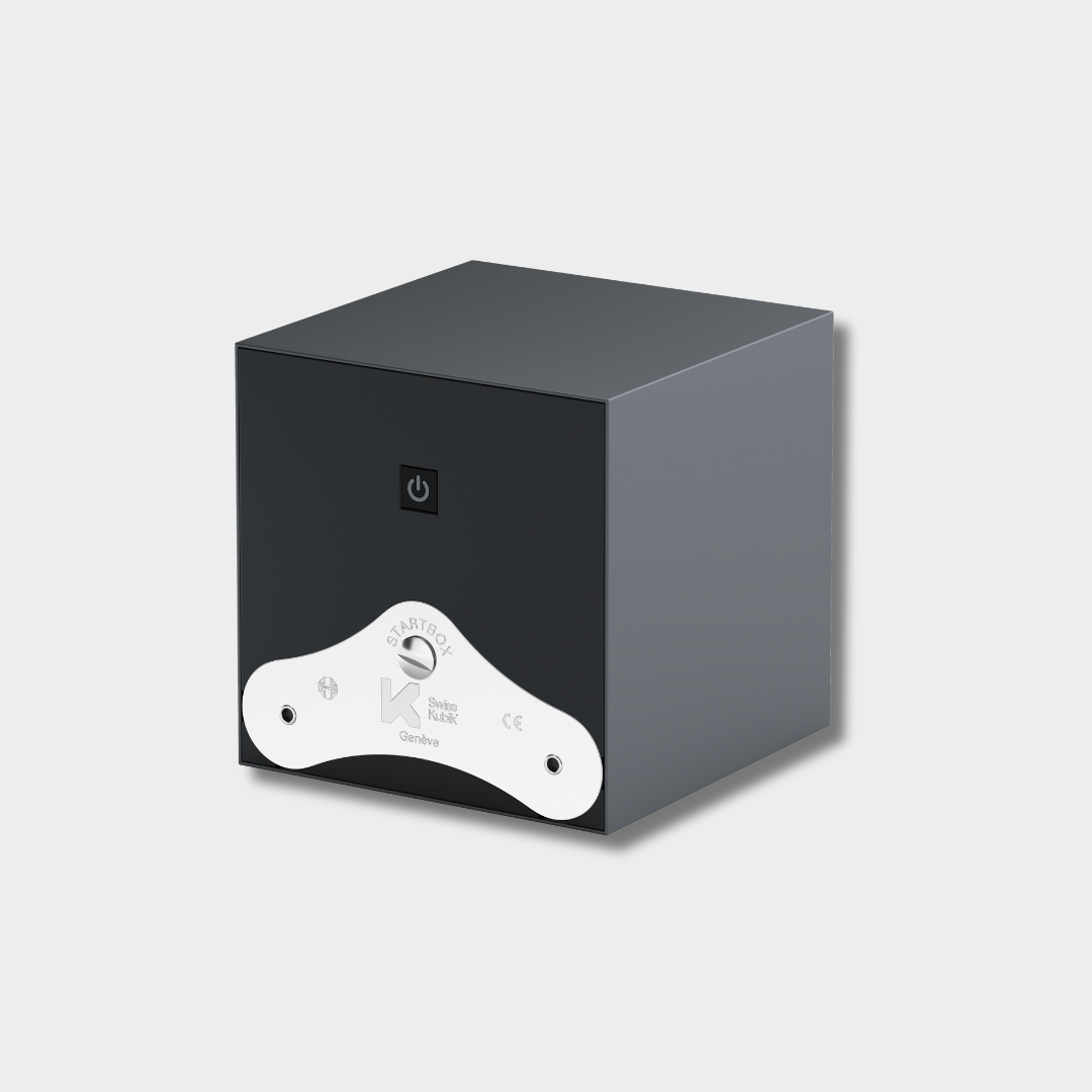 Watch Winder Startbox Zilver - SwissKubik