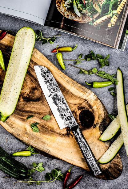 Forged Brute Santokumes 18cm