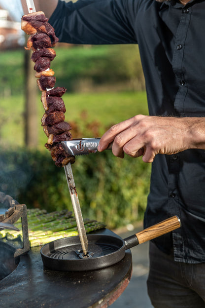 Forged Churrasco Serveerpan