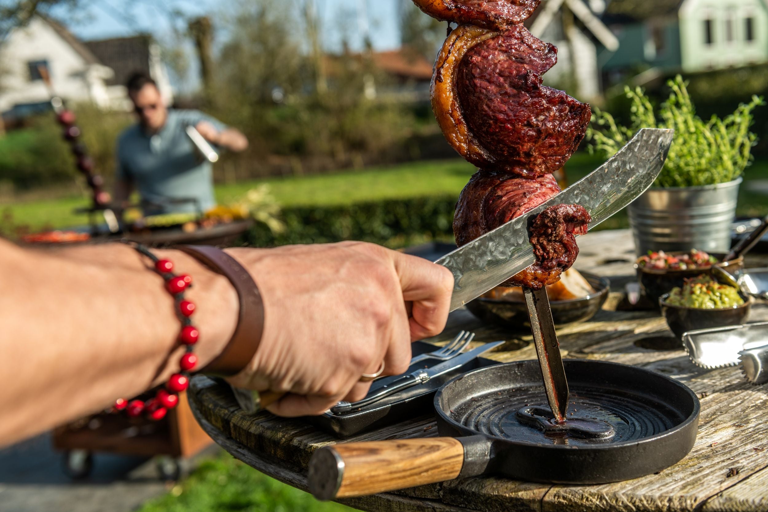 Forged Churrasco Serveerpan