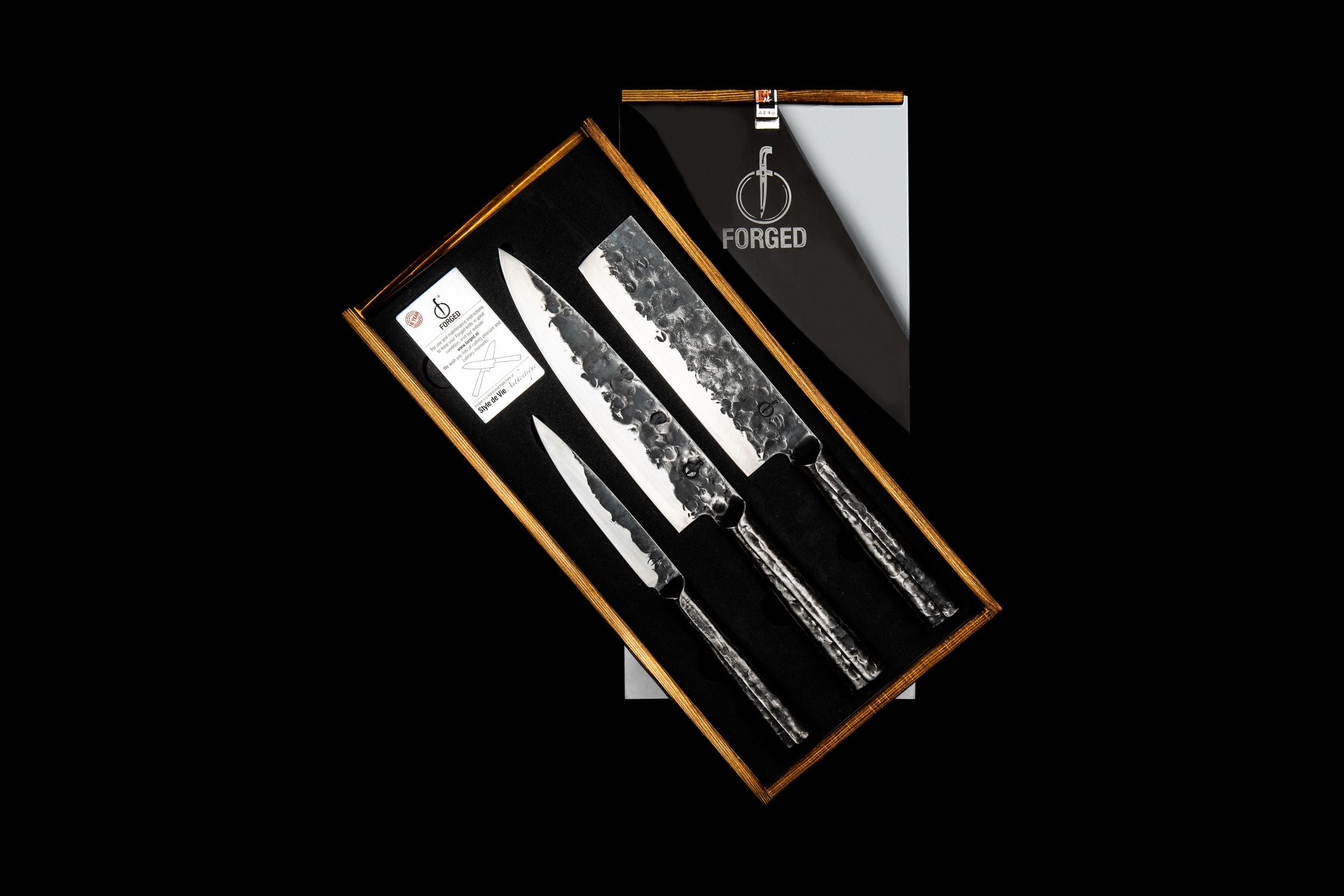 Forged Brute 3-delige messenset