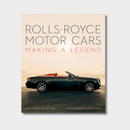 Koffietafelboek Rolls-Royce Motor Cars, Making a Legend van Simon Van Booy, Harvey Briggs en Mariona Vilarós