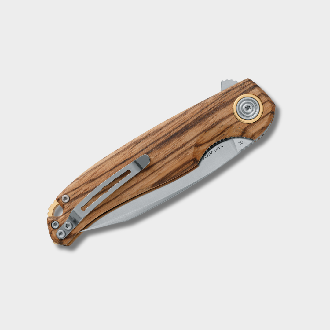 Gentlemens Mes Black Fox Argus Zebrawood