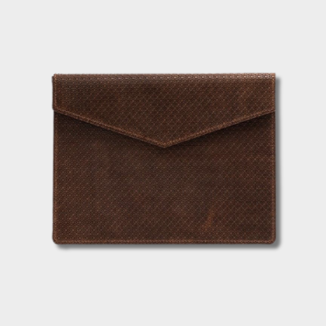 MacBook (Vegan) Leren Hoes - Geometric Net