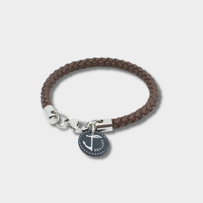 Gevlochten (Vegan) Leren Armband Corsica - Seajure