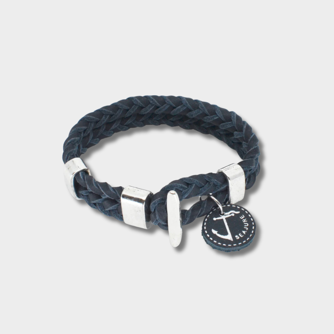Gevlochten (Vegan) Leren Armband - Seajure