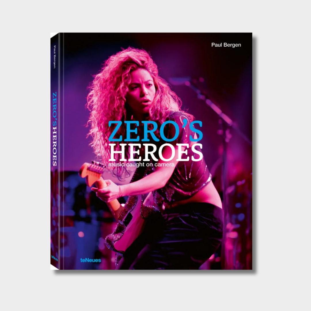Koffietafelboek Zero's Heroes, Music Caught on Camera van Paul Bergen