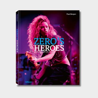Koffietafelboek Zero's Heroes, Music Caught on Camera van Paul Bergen