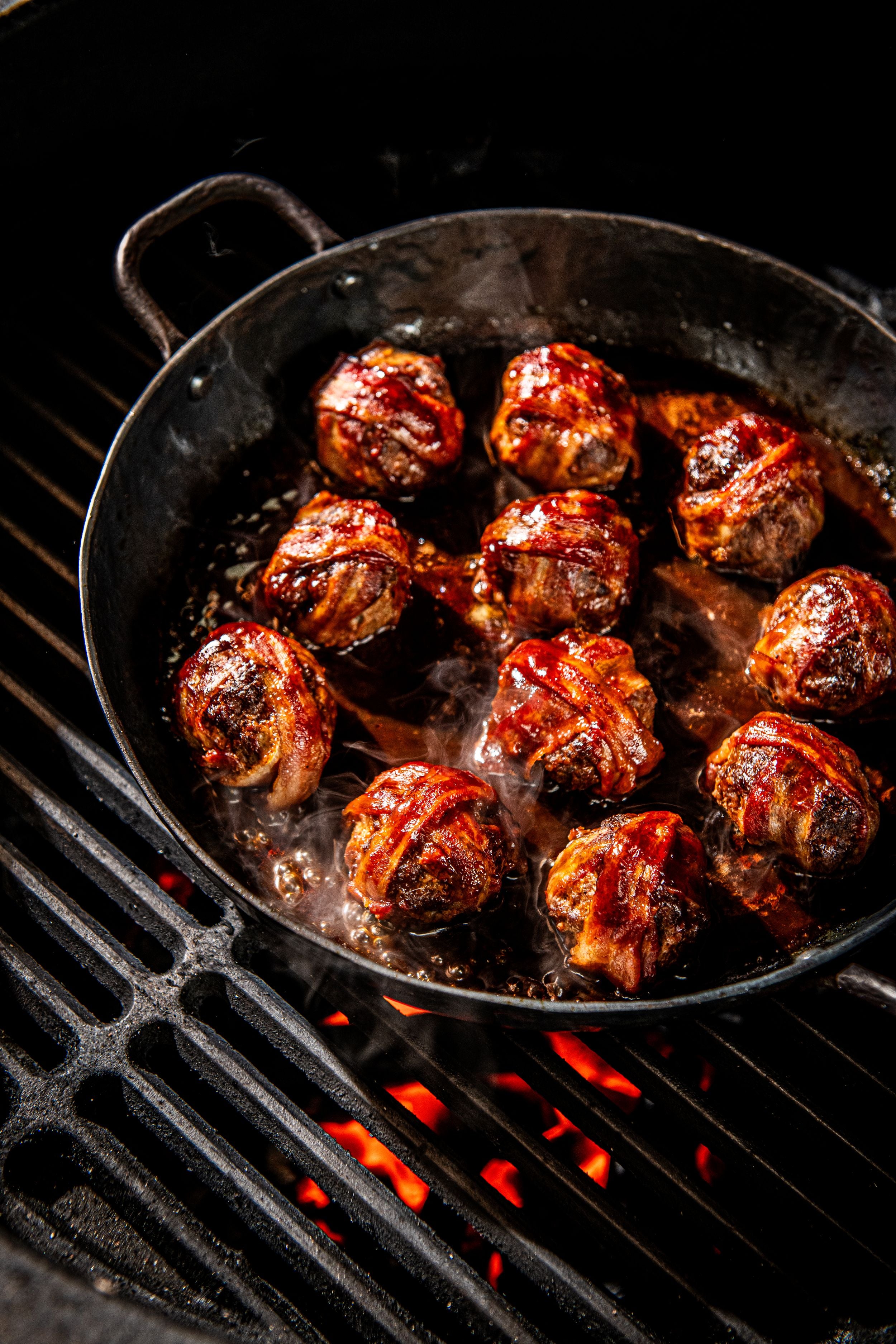 Forged Koekenpan met 2 handvatten 28cm