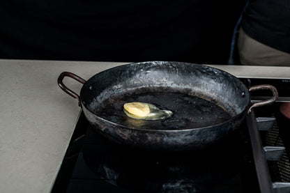 Forged Koekenpan met 2 handvatten 28cm